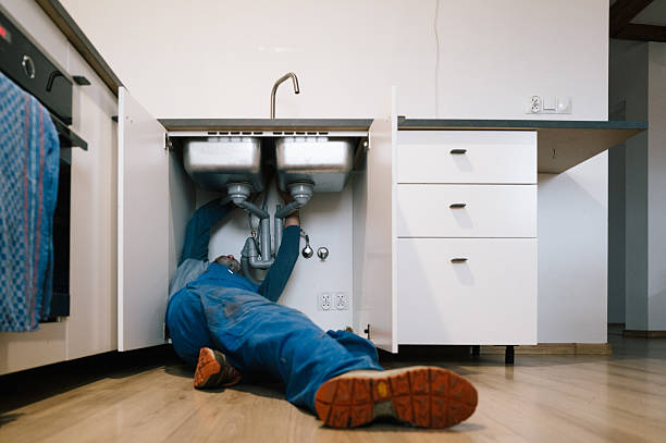 Professional Plumbing technician working in Rochelle, IL